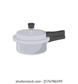 Pressure Cooker, Kitchen Vector Illustration Isolated