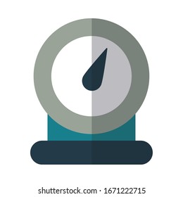 pressure display on white background vector illustration design