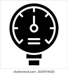 Elemento de icono de manómetro para diseño