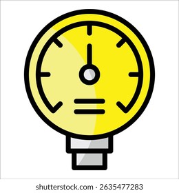 Elemento De Ícone De Manômetro Para Design