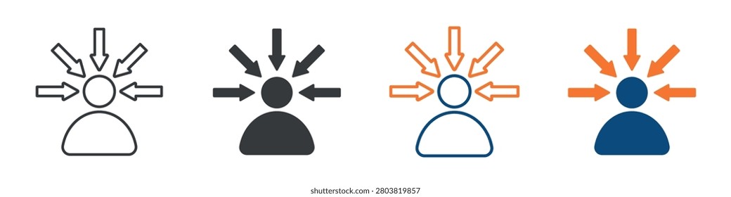 Pressure Icon Set Multiple Style Collection