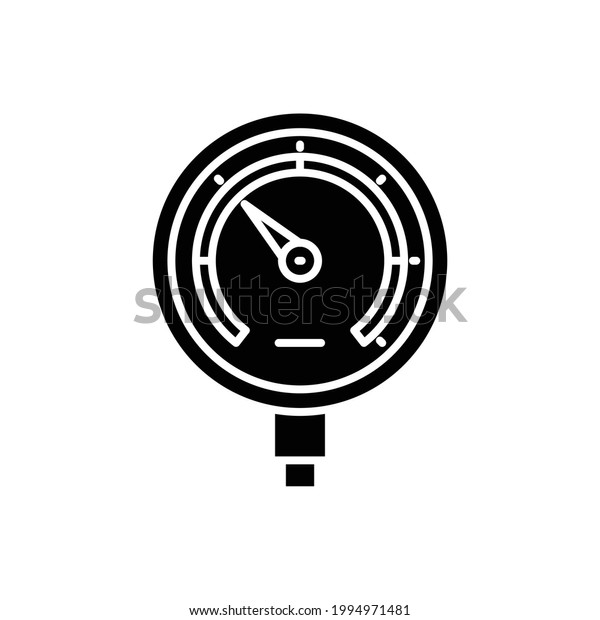 Pressure indicator icon\
vector, eps 10