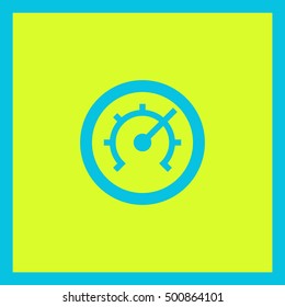 Pressure isolated minimal single flat linear icon for application and info-graphic. Technology line vector icon for websites and mobile minimalistic flat design.