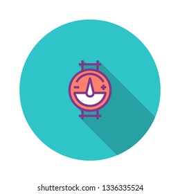 Pressure Meter Flat Icon