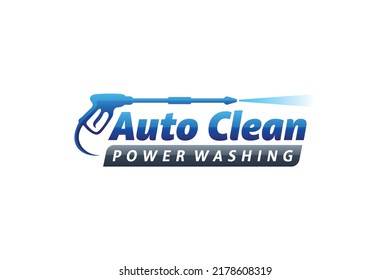 Pressure Power Wash Logo Design	