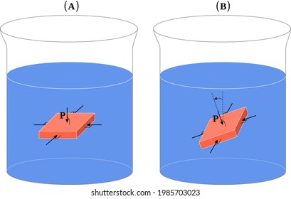 Pressure is scalar quantity-Force per unit area acts in a direction perpendicular to the surface