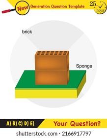 Pressure in solids, Different solid pressure examples, Physics examples study, pressure example in solids physics science lesson,  exam question, eps