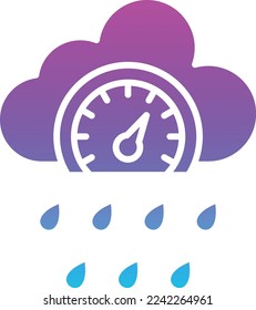 Icono de vector de presión. Se puede usar para imprimir, móviles y aplicaciones web.