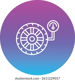 Pressure vector icon. Can be used for printing, mobile and web applications.