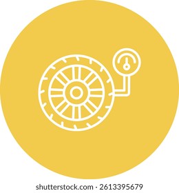 Pressure vector icon. Can be used for printing, mobile and web applications.