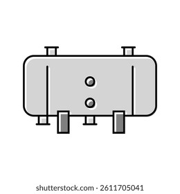 pressure vessel engineer color icon vector. pressure vessel engineer sign. isolated symbol illustration