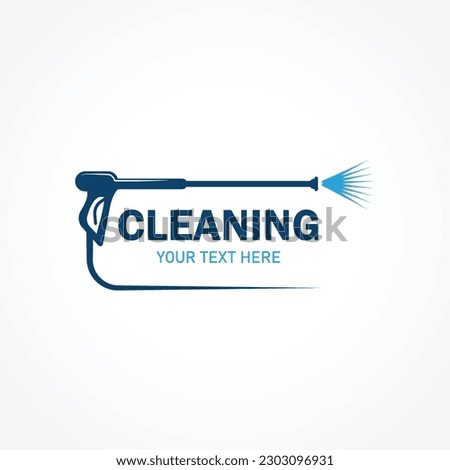 pressure wash sprayer logo template