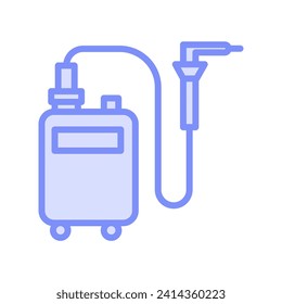 Pressure Washer color outline icon , vector, pixel perfect, illustrator file