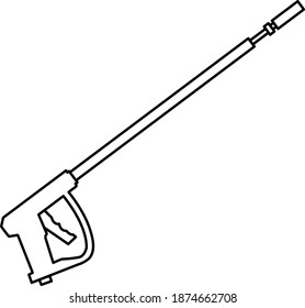 Pressure Washer Gun Icon , Vector