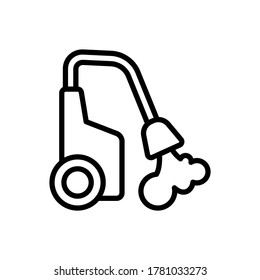 Pressure washer icon. Simple line, outline vector elements of aqua icons for ui and ux, website or mobile application