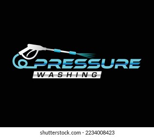 Design-Vorlage für das Design von Pressure Washing Business-Logos