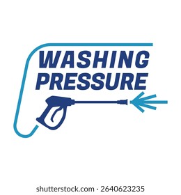 Pressure Washing logo, Pressure Washing logo.
