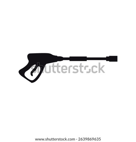 Pressure washing logo template. Cleaning vector design.
