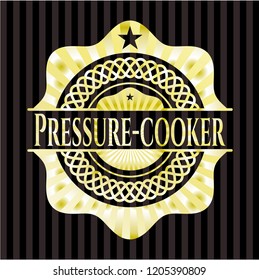 Pressure-cooker shiny emblem