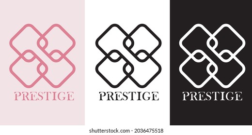 Prestige Logo Design vectore image