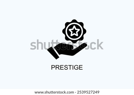 Prestige Vector Or Logo Sign Symbol Illustration