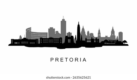 Pretoria Skyline South Africa Cityscape.