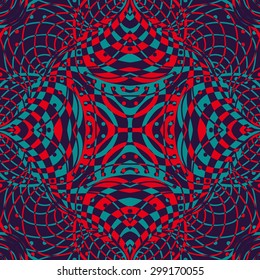Pretty abstract seamless pattern - tribal background