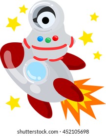 The pretty baby babies which does the figure of the astronaut