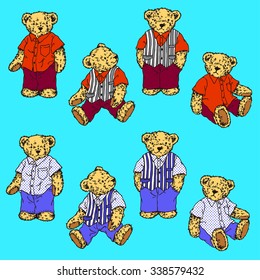 Pretty bear illustration