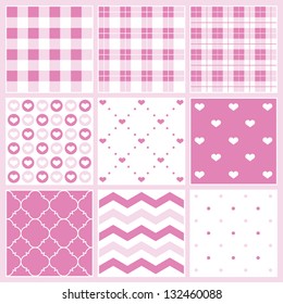 Pretty birthday pattern collection