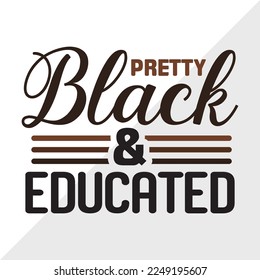 Ilustración de vectores SVG Imprimibles Bastante Negros Y Educados