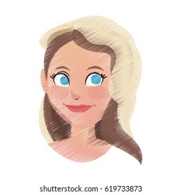 pretty bride with veil icon image