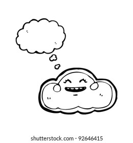 pretty cartoon cloud
