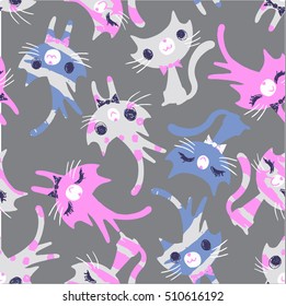 Pretty cat pattern