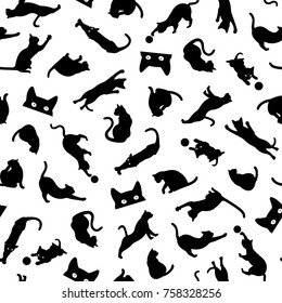 Pretty cat pattern,
I made the illustration of a pretty kitten
I continue seamlessly
