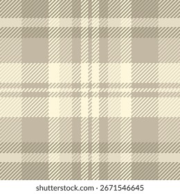 Hübsch prüfen Tartan Hintergrund, wiederholende Textur Vektor plaid. Dining Stoff Muster nahtlose Textilien in Pastellfarben und helle Farbpalette.
