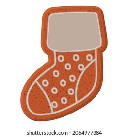 pretty cookie sock over white