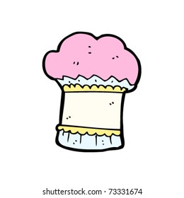pretty cupcake cartoon