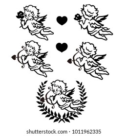 Pretty Cupid,
I drew pretty Cupid,
