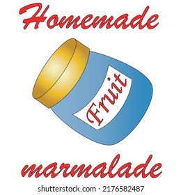 Pretty Customizable Homemade Marmalade Label