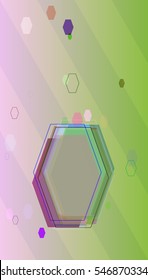 pretty diamond at draft, overlap around several powerpoint