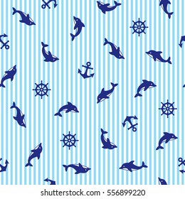 Pretty Dolphin Pattern