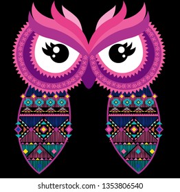 pretty ethnic owl