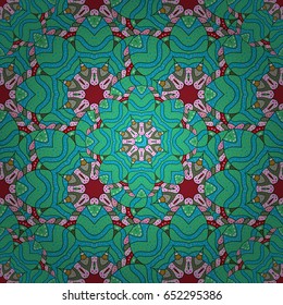 Pretty floral print with small flowers. Motley seamless pattern. Vector abstract flower background.