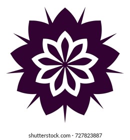 pretty flower icon
