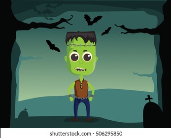 Pretty Frankenstein halloween