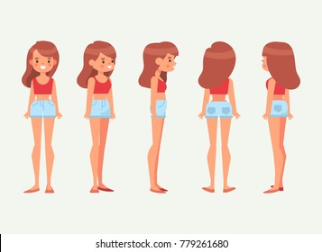 Pretty Girl Standing Images Stock Photos Vectors Shutterstock