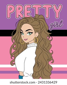 PRETTY GIRL FASHION LOVE CUTE