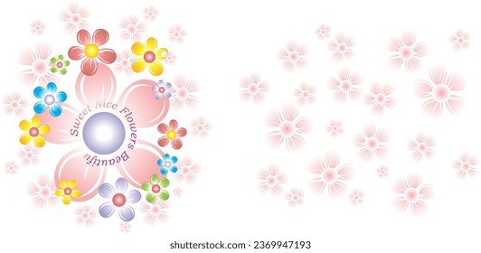 pretty girl playing flower doll - Shutterstock ID 2369947193