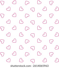 PRETTY HEART - ALLOVER PRINT -PATTERN